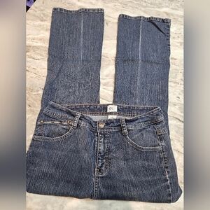 JMS Just My Size 16W Rinse Jeans Stretch Straight Leg Mid Rise